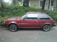 1982 Red 3 Door Hatchback