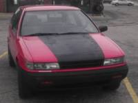 1992 Red & Black 3 Door Hatchback