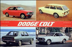 dodge colt body styles